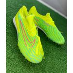 Chuteira Society Nike Phantom (tf) - Verde Com Rosa (DEFEITO)