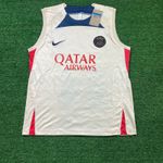 Psg 23/24 Regata + Short - Masculino Bege/azul (DEFEITO)