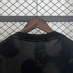 Camisa Corinthians Pré-Jogo 25/26 - Preta - Torcedor Masculina (Forma Mais Justa)