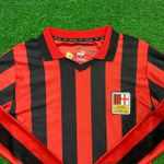 Camisa Manga Longa AC Milan 125 Anos Edição Comemorativa 24/25 - Vermelha - Jogador Masculina