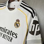 Camisa Real Madrid Home I 25/26 - Branca - Torcedor Masculina