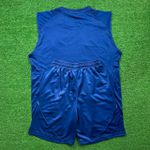 Conjunto Treino Flamengo 25/26 - Regata e Short Bordado - Azul Marinho (DEFEITO)