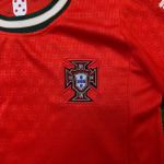 Kit Infantil Seleção Portugal Home I 25/26 - Vermelho - Torcedor