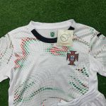 Kit Infantil Seleção Portugal Away II 2025 - Branco - Torcedor