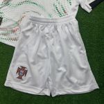 Kit Infantil Seleção Portugal Away II 2025 - Branco - Torcedor