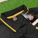 Camisa Corinthians Edição Especial - Gola Polo - Preto - Torcedor Masculina