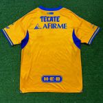  Camisa Tigres Home I 25/26 - Amarela - Torcedor Masculina