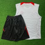 Conjunto Treino Internacional 25/26 - Regata e Short - Branco - Masculino