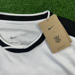 Camisa Corinthians Edição Especial 25/26 - Branca/Preta - Releitura NIKE - Retrô 2000 Mundial - Torcedor Masculina