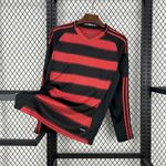 Camisa Flamengo Manga Longa Home I 25/26 - Vermelha - Torcedor Masculina