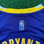NBA Los Angeles Lakers Gola Redonda Nº 24 Bryant 75 ANOS (roxo Com N° Amarelo) Preto Na Lateral