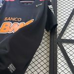 Camisa Santos Retrô Home I 11/12 Edição Especial - Preta - Torcedor Masculina