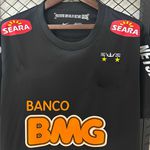 Camisa Santos Retrô Home I 11/12 Edição Especial - Preta - Torcedor Masculina