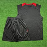 Conjunto Treino Regata e Short Internacional 25/26 - Preto - Masculino