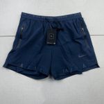 Short Nike Dry Fit (Aquecedor Interno) - Masculino - Nk61 - Azul Marinho