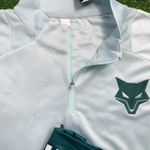 Agasalho De Treino Cruzeiro 2025/26 - Meio Zíper - Azul Turquesa