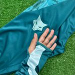 Agasalho De Treino Cruzeiro 2025/26 - Meio Zíper - Azul Turquesa
