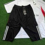 Conjunto De Treino Meia Calça + Camisa "Soberano"- 23/24 - Branco/preto 
