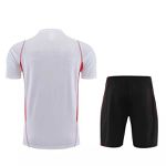 Conjunto Treino Camisa + Short "Soberano" 23/24 - Branco/preto