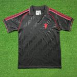Camisa Manchester United Lifestyler 24/25 - Preto - Torcedor Masculina