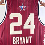 NBA All Star Game 23/24 - Kobe Bryant #24 Vermelha - Jogador Silk
