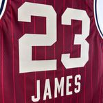 NBA All Star Game 23/24 LeBron James #23 Vermelho Jogador Silk