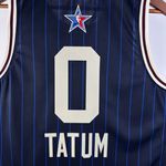 NBA All Star Game 23/24 Jayson Tatum #0 - Jogador Silk - Azul