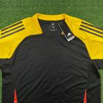Camisa Atlético Mineiro Treino 25/26 - Preto/Amarelo - Torcedor Masculina - Silkado