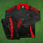 Agasalho Treino Meio Zíper Internacional 25/26 - Preto