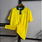 Camisa Brasil Home I 1993 - Amarela - Retrô Masculina