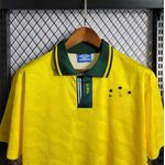 Camisa Brasil Home I 1993 - Amarela - Retrô Masculina