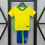 Conjunto Infantil Seleção Brasil 25/26 