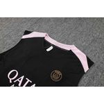 Conjunto de Treino PSG 24/25 - Regata e Short - Preto - Masculino