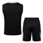 Conjunto de Treino PSG 24/25 - Regata e Short - Preto - Masculino