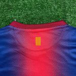 Camisa Barcelona Home I 12/13 - Vermelha/Azul - Retrô Masculina