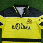 Camisa Borussia Dortmund Retrô Home I 97/98 - Amarela - Retrô Masculina