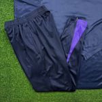 Conjunto Treino Agasalho Meio Zíper Corinthians - Azul Marinho - Masculino