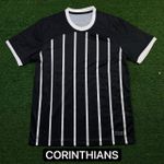 (DEFEITO) Camisa Democracia Il 23/24 Torcedor Masculina - Preto