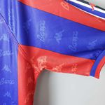 Camisa Barcelona Retrô Home I 95/96 - Azul/Vermelha - Retrô Masculina Ronaldo Fenômeno