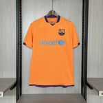 Camisa Retrô Barcelona Away II 06/07 - Laranja - Masculina