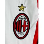 Camisa Retrô AC Milan Away II - Inzaghi #9 - Branca - Masculina 