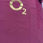 Camisa Retrô Arsenal Home I 05/06 - Henry #14 - Vinho - Masculina