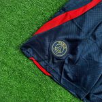 Short Psg 2022/23 - Vermelho/azul (escudo DOURADO)