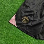 Short Psg -PRETO/ROSA (ESCUDO DOURADO