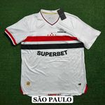 (DEFEITO) Camisa Home I 25/26 - Branca - Jogador Masculina