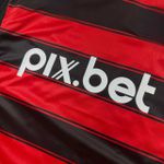 (PIXBET) Camisa Flamengo Home I 25/26 Com Patrocínios - Torcedor Masculina