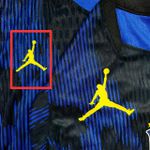 (JORDAN MENOR) Camisa Brasil Away II 26/27 - Azul e Preta - Jogador Masculina