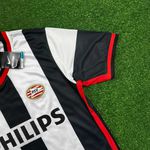 Camisa Retrô PSV Away II 98/99 - Preta e Branca - Masculina