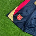 Short Barcelona Fc 24/25 - Azul Marinho (ROSA/BEGE)