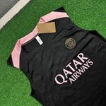 Psg 24/25 - Regata- Preto/detalhes Rosa - Masculino